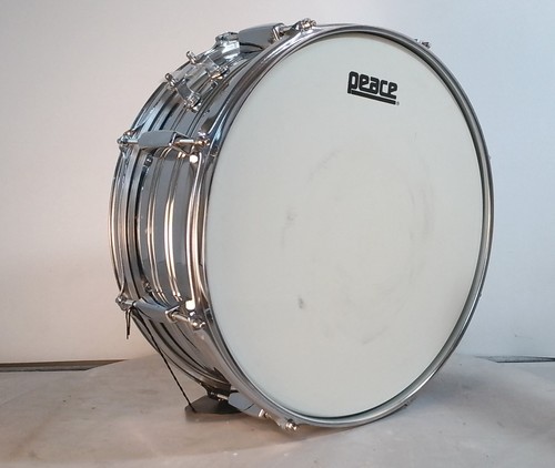 Peace snare drum 14in - 14in, chrome